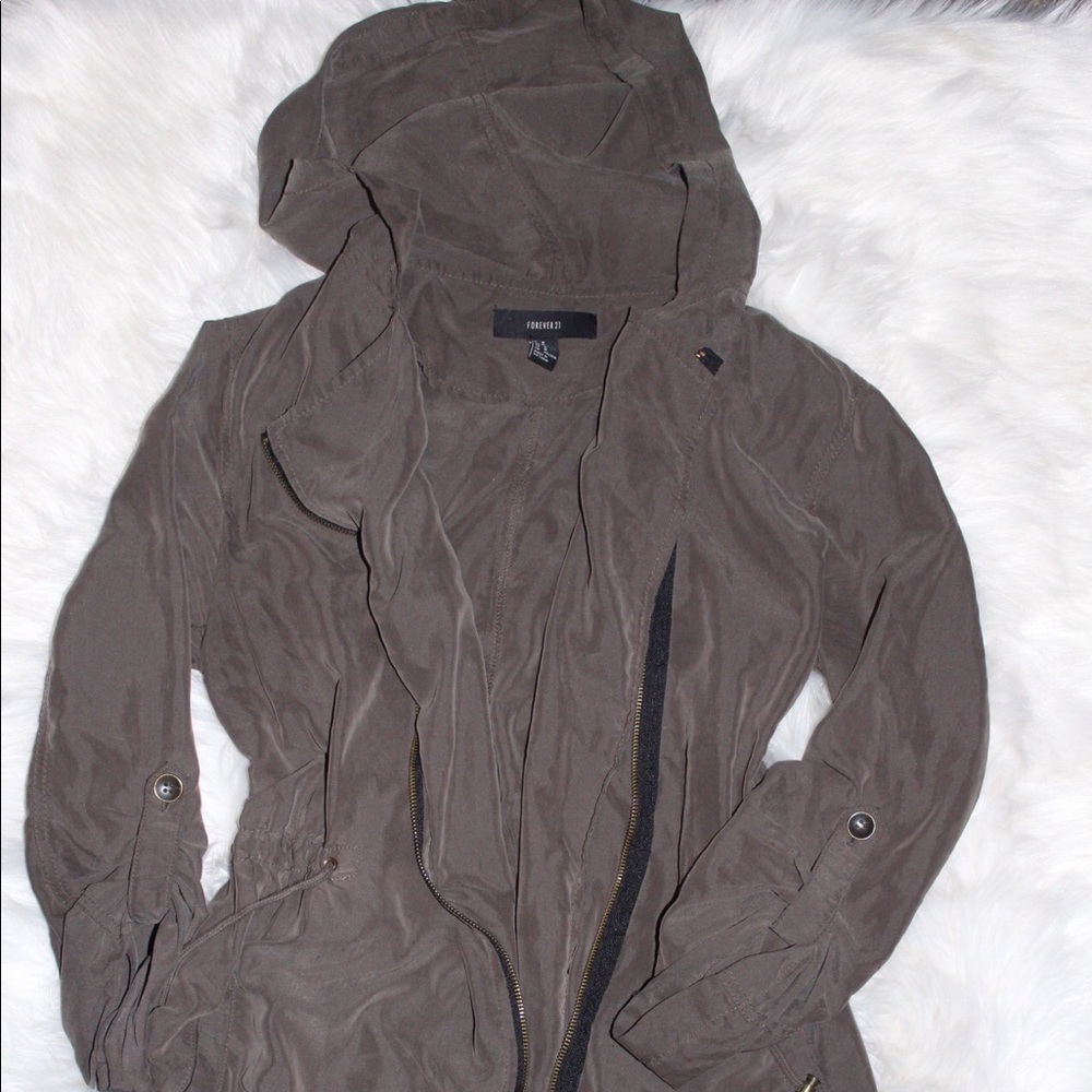 Forever 21 Olive brown jacket